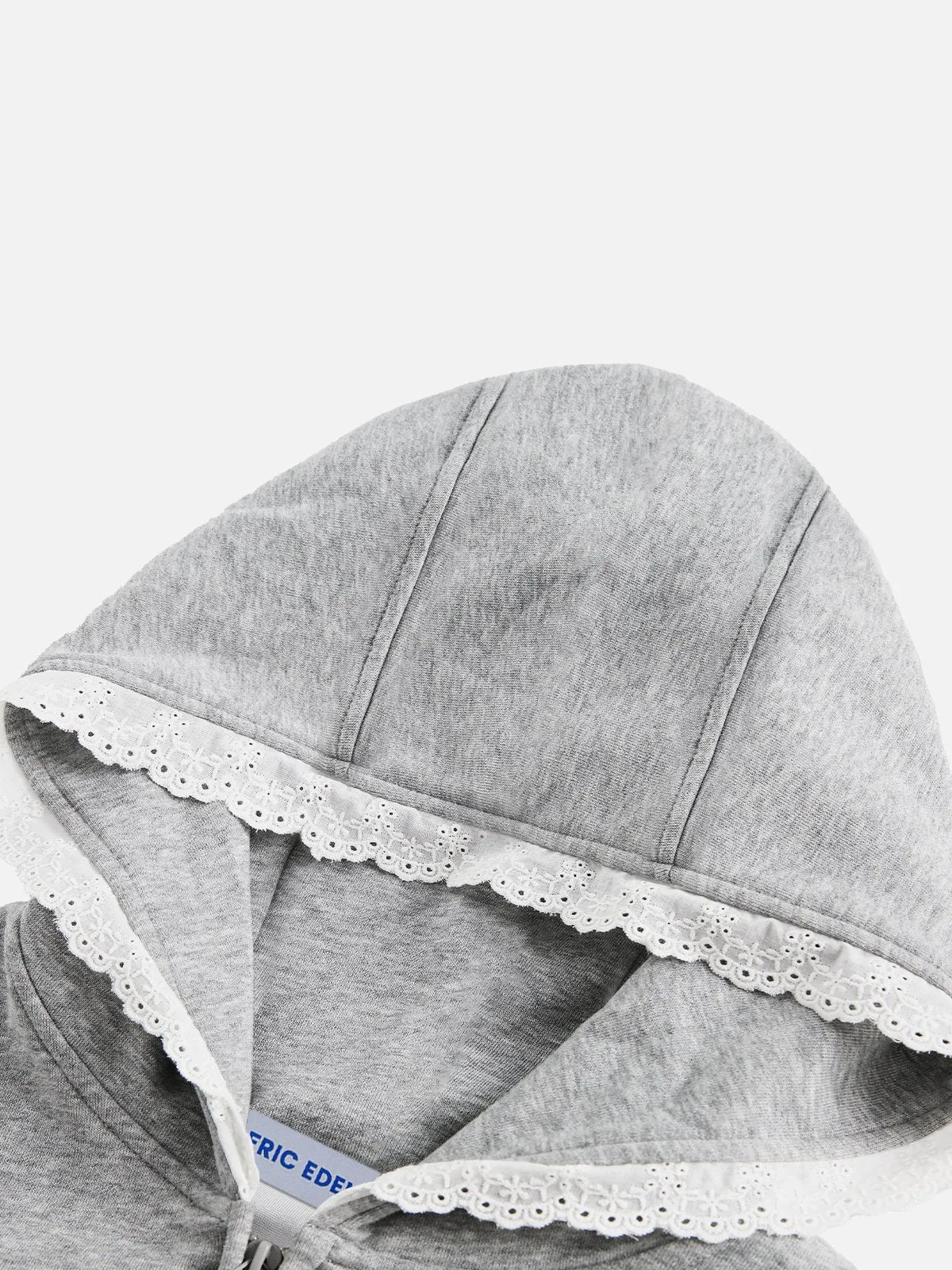 Aelfric Eden Lace Heart Butterfly Zip Up Hoodie sold by Aelfric Eden product image thumbnail 5