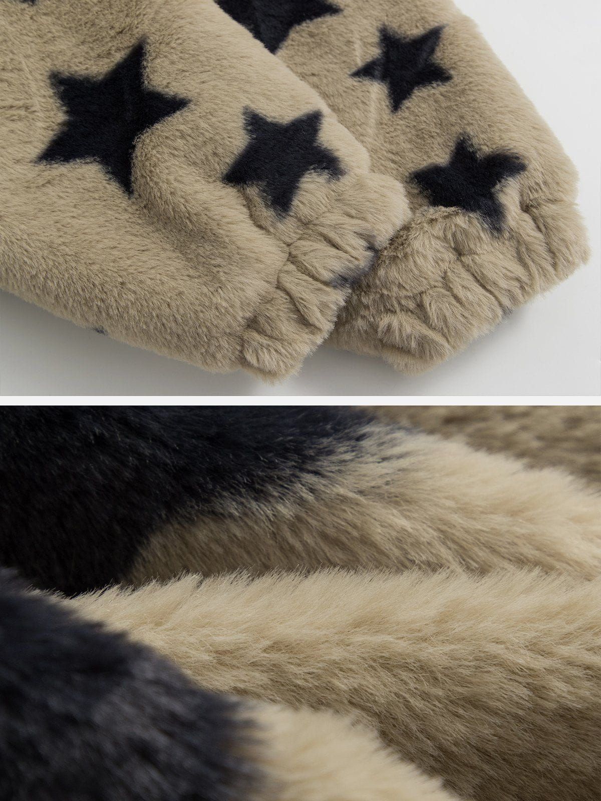 Aelfric Eden Star Panel Sherpa Coat sold by Aelfric Eden product image thumbnail 4