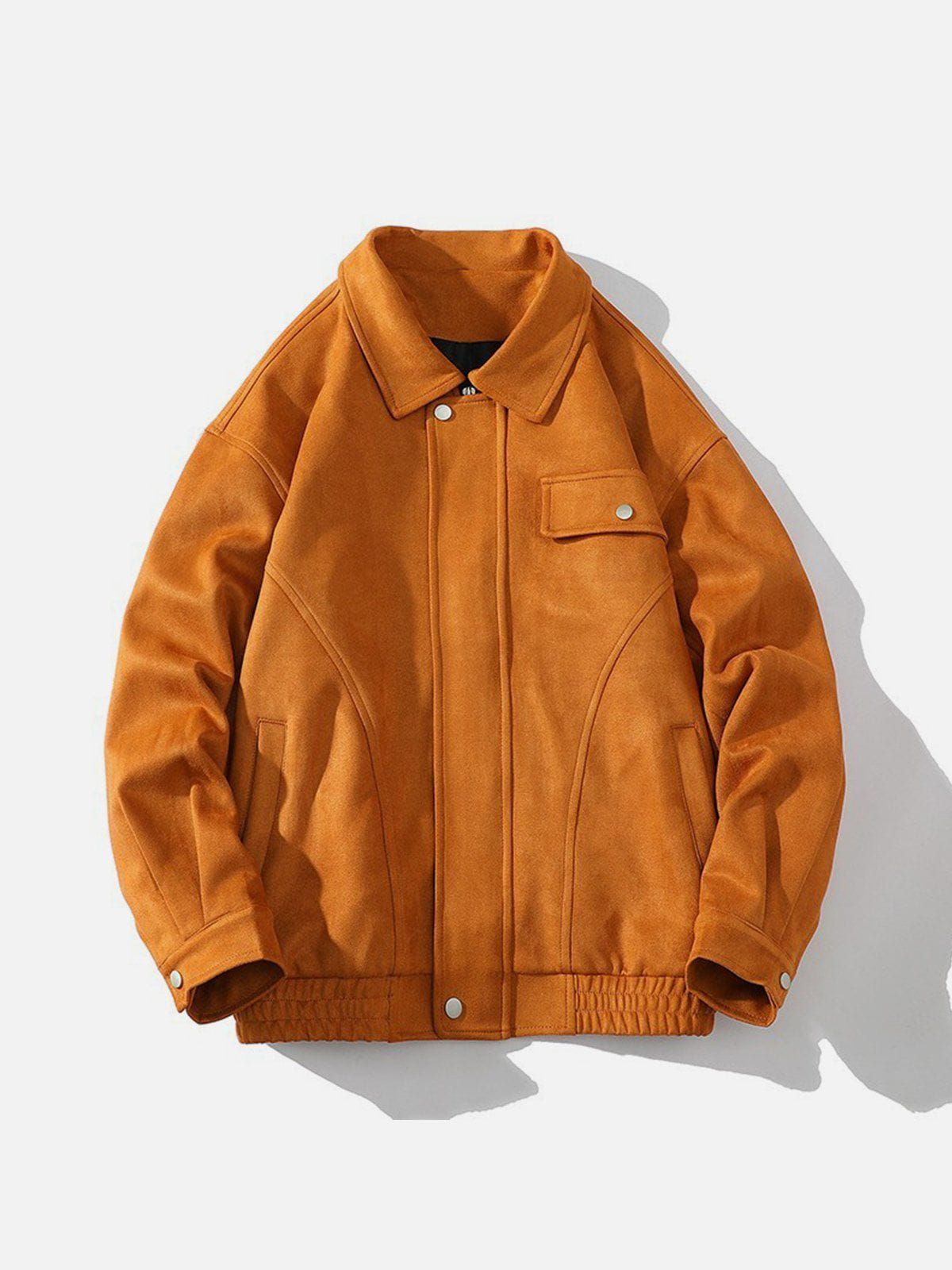 Aelfric Eden Vintage Solid Suede Jacket sold by Aelfric Eden product image thumbnail 3