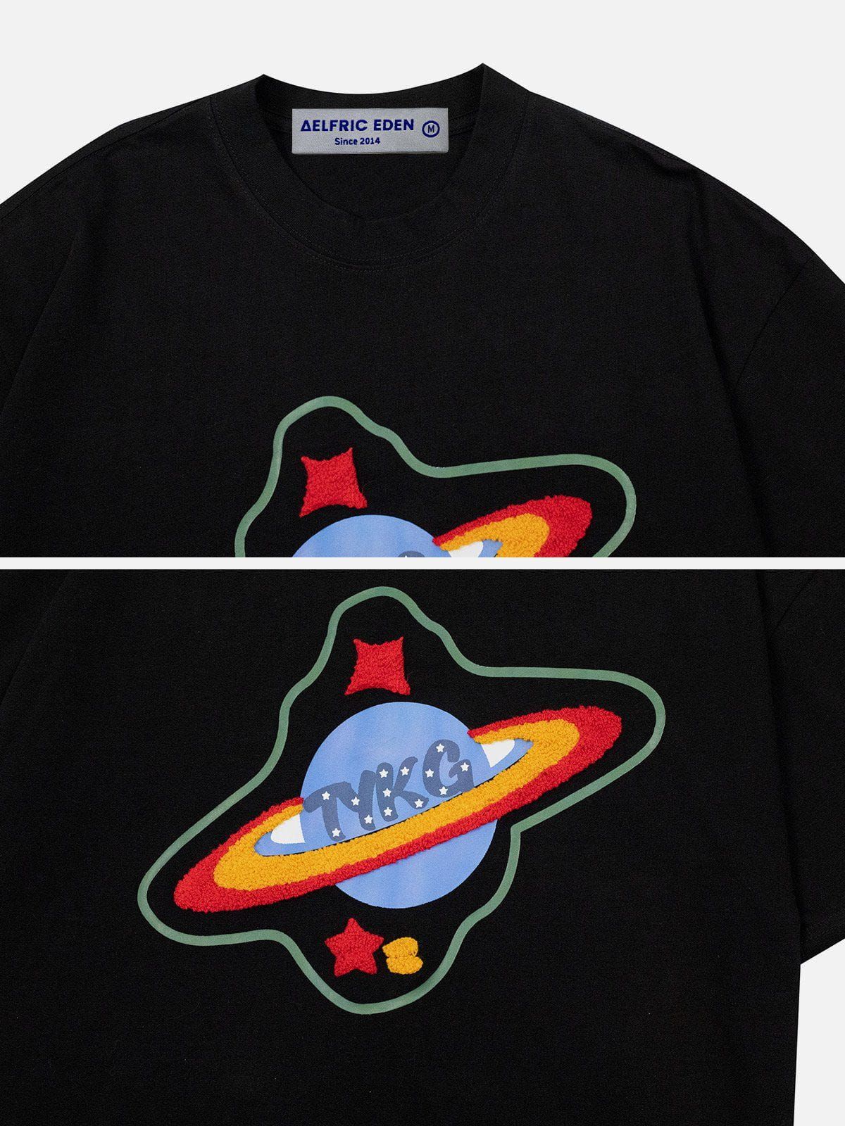 Aelfric Eden Planet Flocking Tee sold by Aelfric Eden product image thumbnail 4