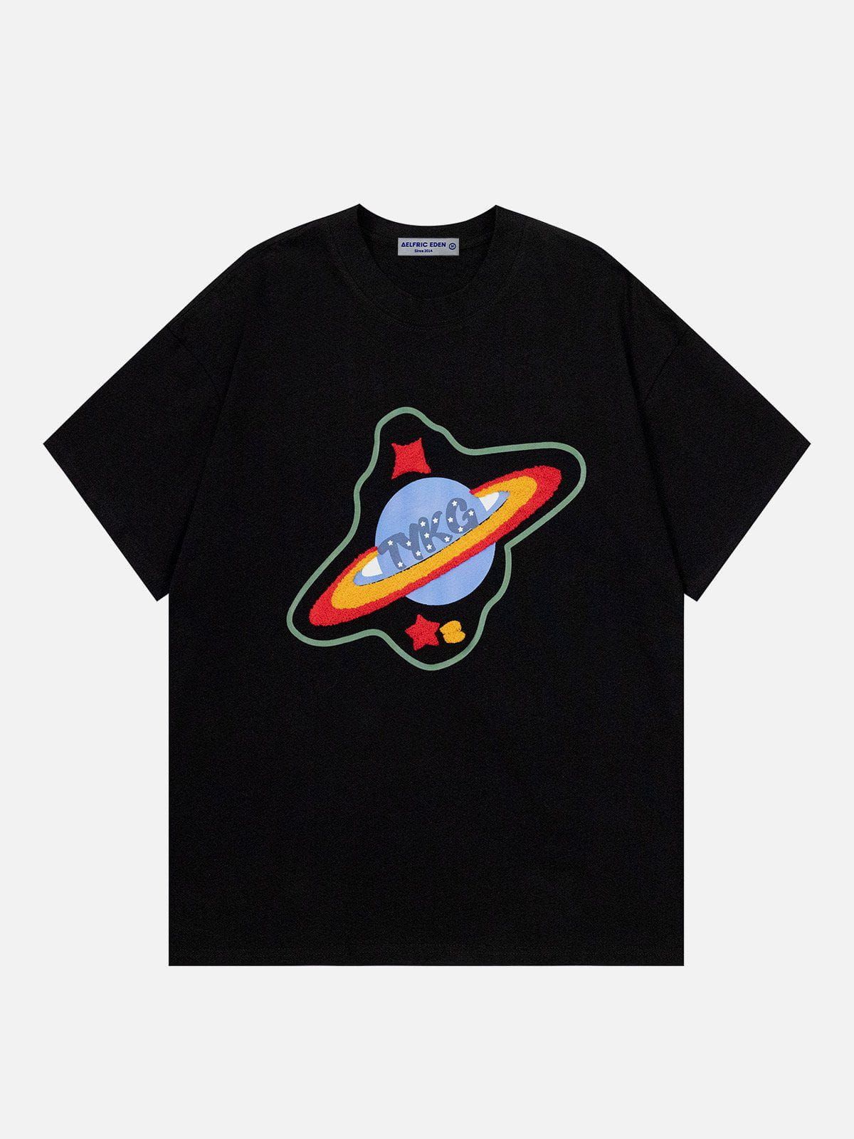 Aelfric Eden Planet Flocking Tee sold by Aelfric Eden product image thumbnail 3