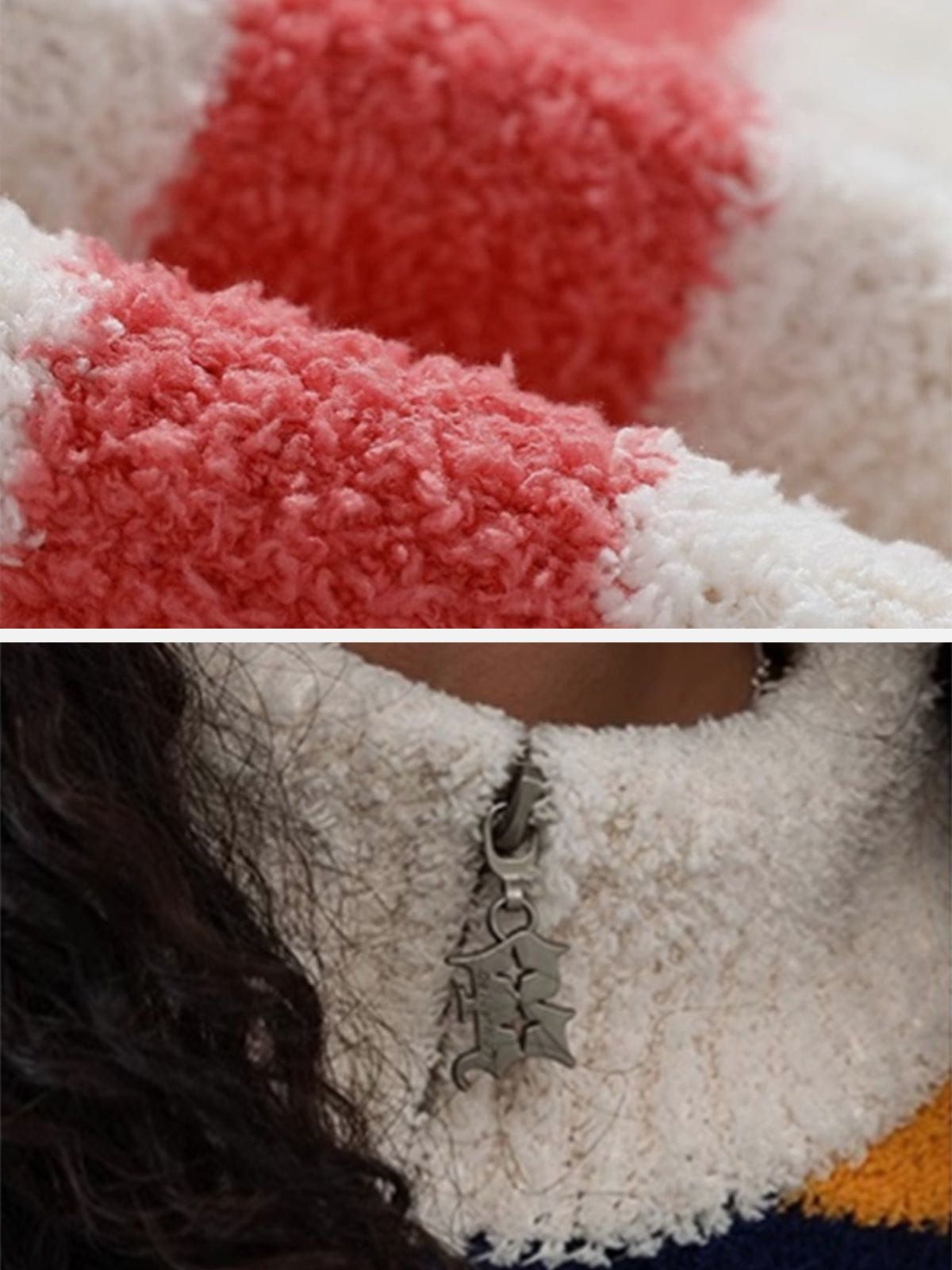 Aelfric Eden Rainbow Stripe Half-Zip Sweater sold by Aelfric Eden product image thumbnail 4