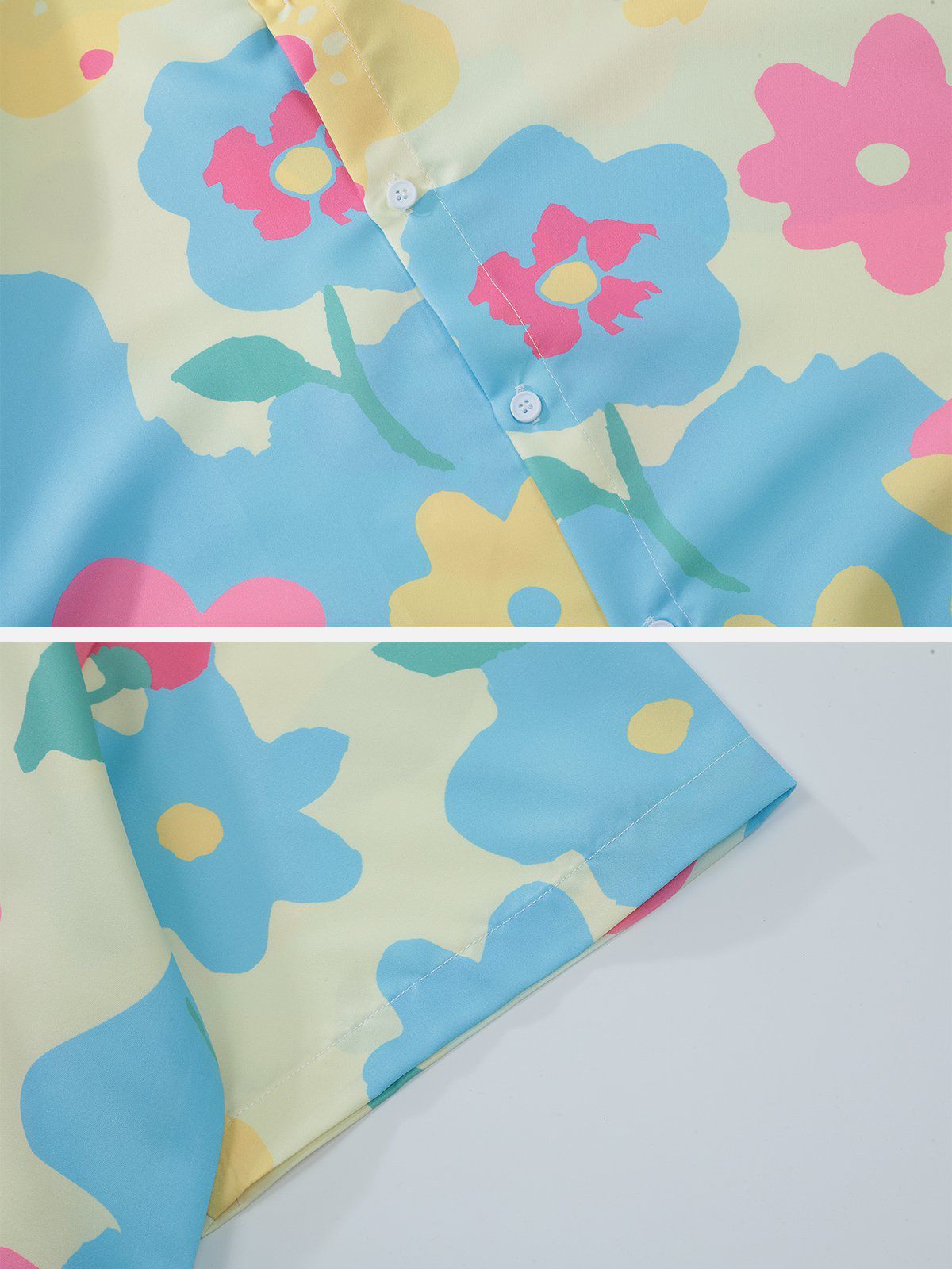 Aelfric Eden "Bloom Blast" Flowers Print Short Sleeve Shirts sold by Aelfric Eden product image thumbnail 11