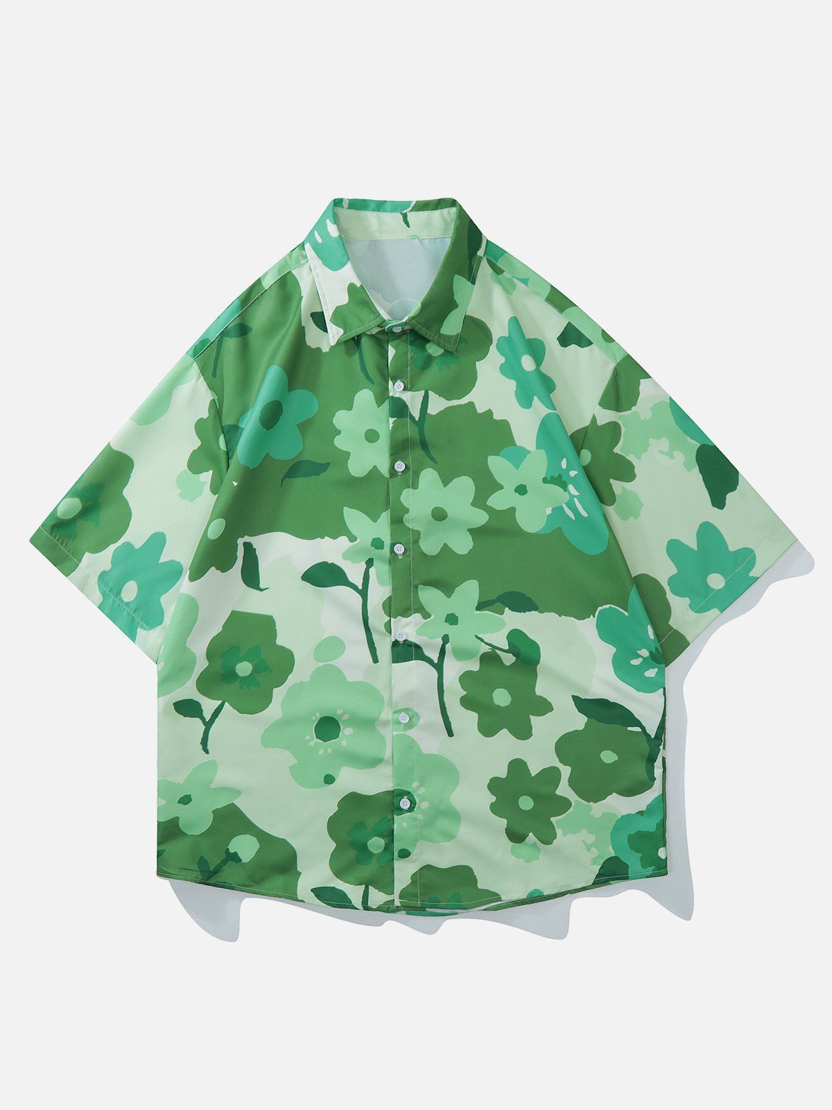 Aelfric Eden "Bloom Blast" Flowers Print Short Sleeve Shirts sold by Aelfric Eden product image thumbnail 3