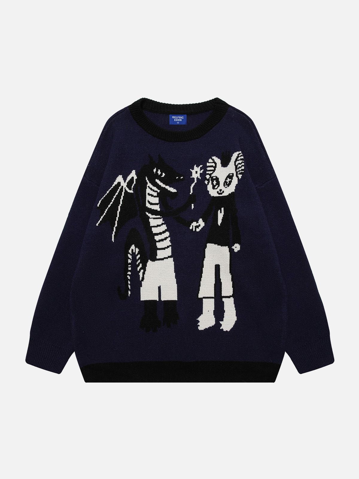 Aelfric Eden Funny Pattern Sweater sold by Aelfric Eden product image thumbnail 2