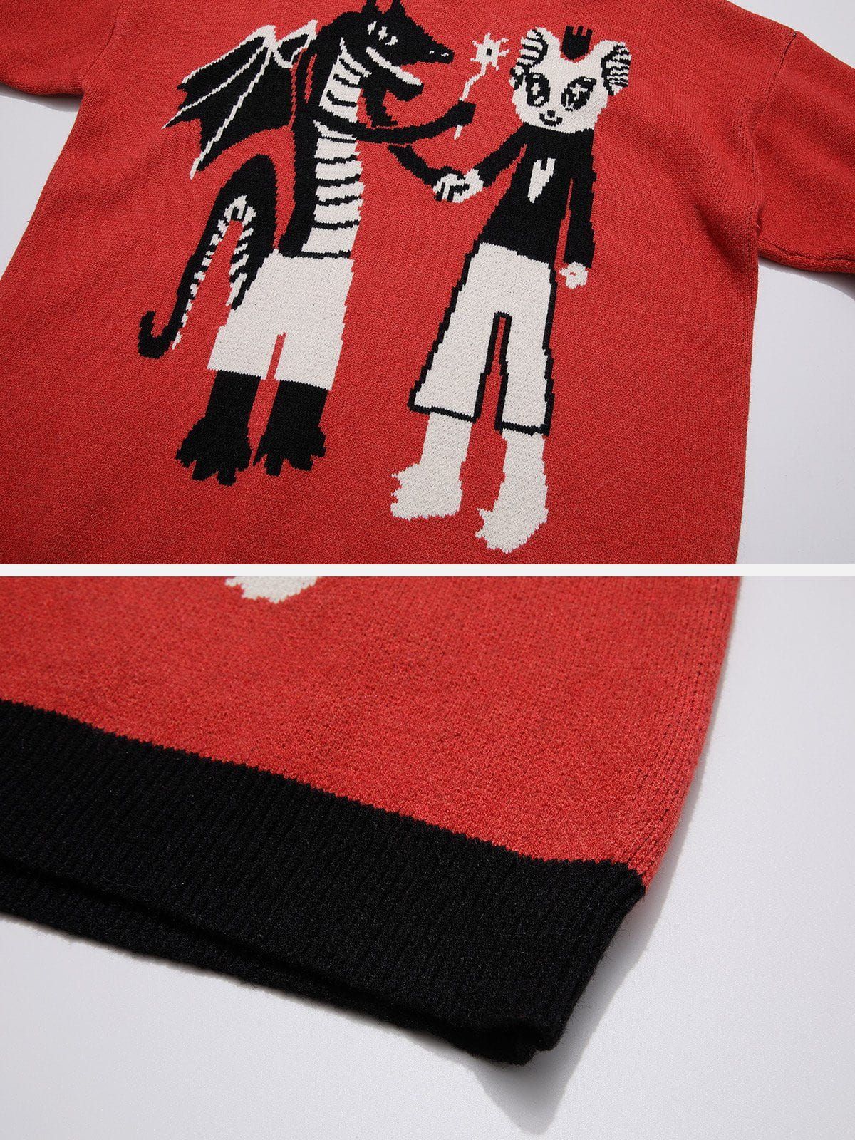 Aelfric Eden Funny Pattern Sweater sold by Aelfric Eden product image thumbnail 4