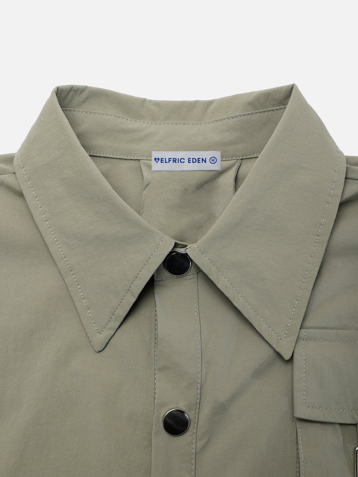 Aelfric Eden Multi Pocket Short Sleeve Shirt sold by Aelfric Eden product image thumbnail 4