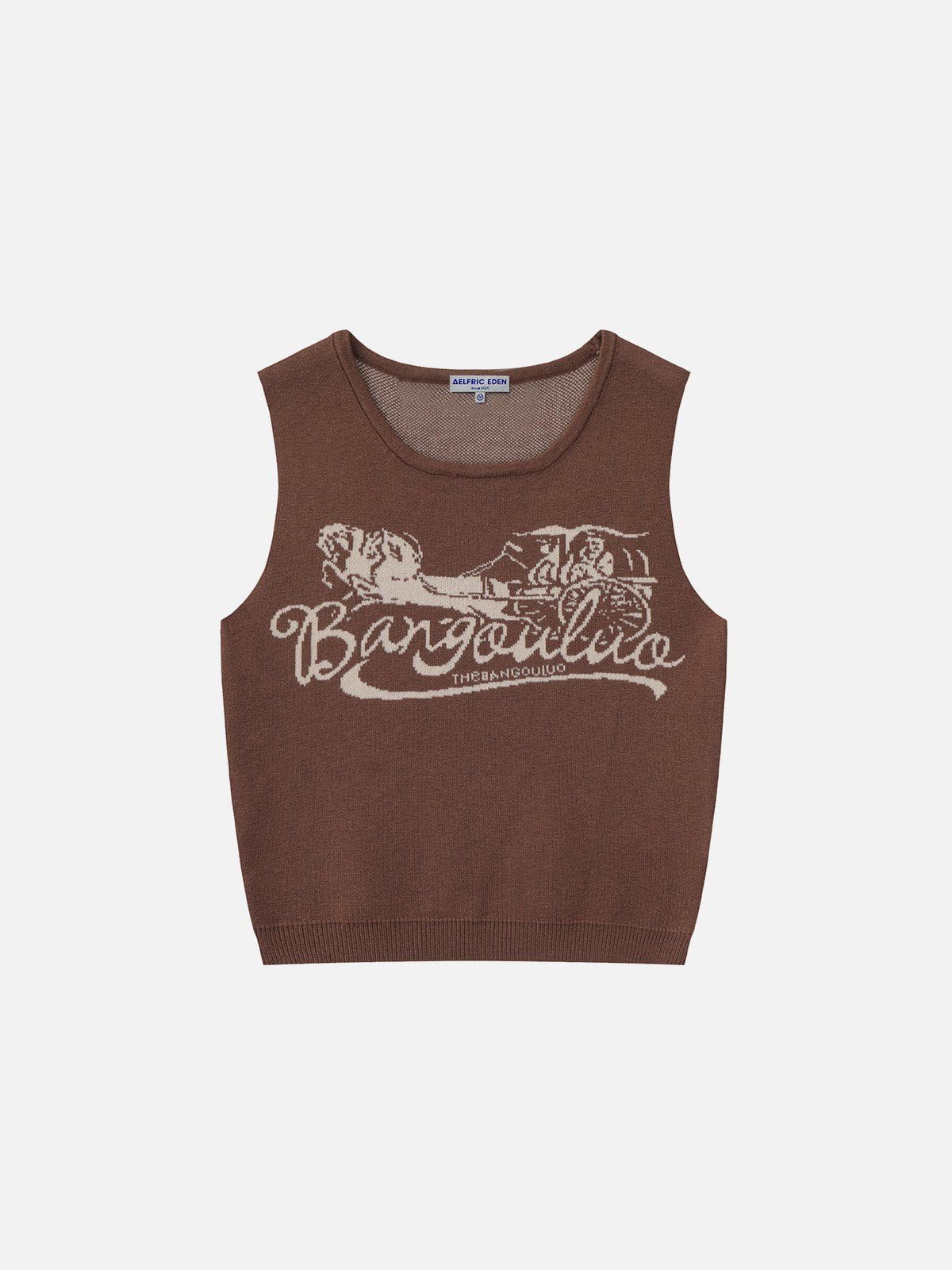 Carriage Graphic Tank Top sold by Aelfric Eden product image thumbnail 2