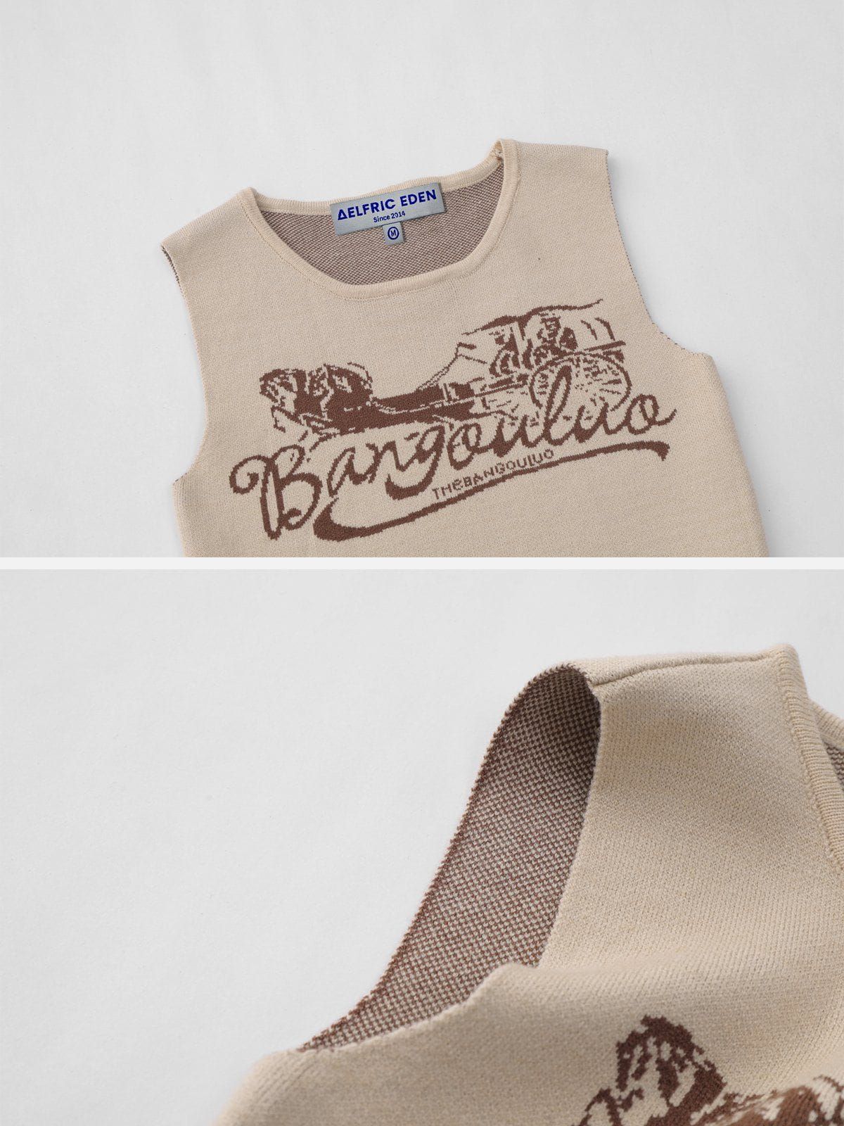 Carriage Graphic Tank Top sold by Aelfric Eden product image thumbnail 4