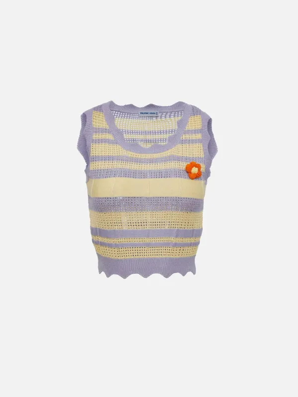 Aelfric Eden Detachable Flower Sweater Vest sold by Aelfric Eden