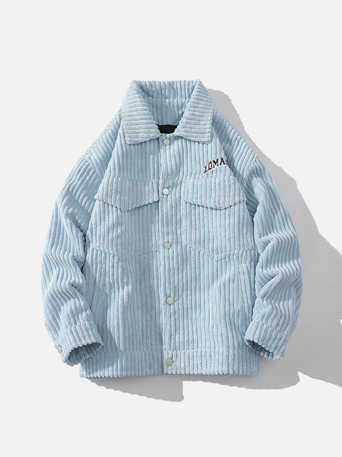 Aelfric Eden Corduroy Embroidered Jacket sold by Aelfric Eden product image thumbnail 4