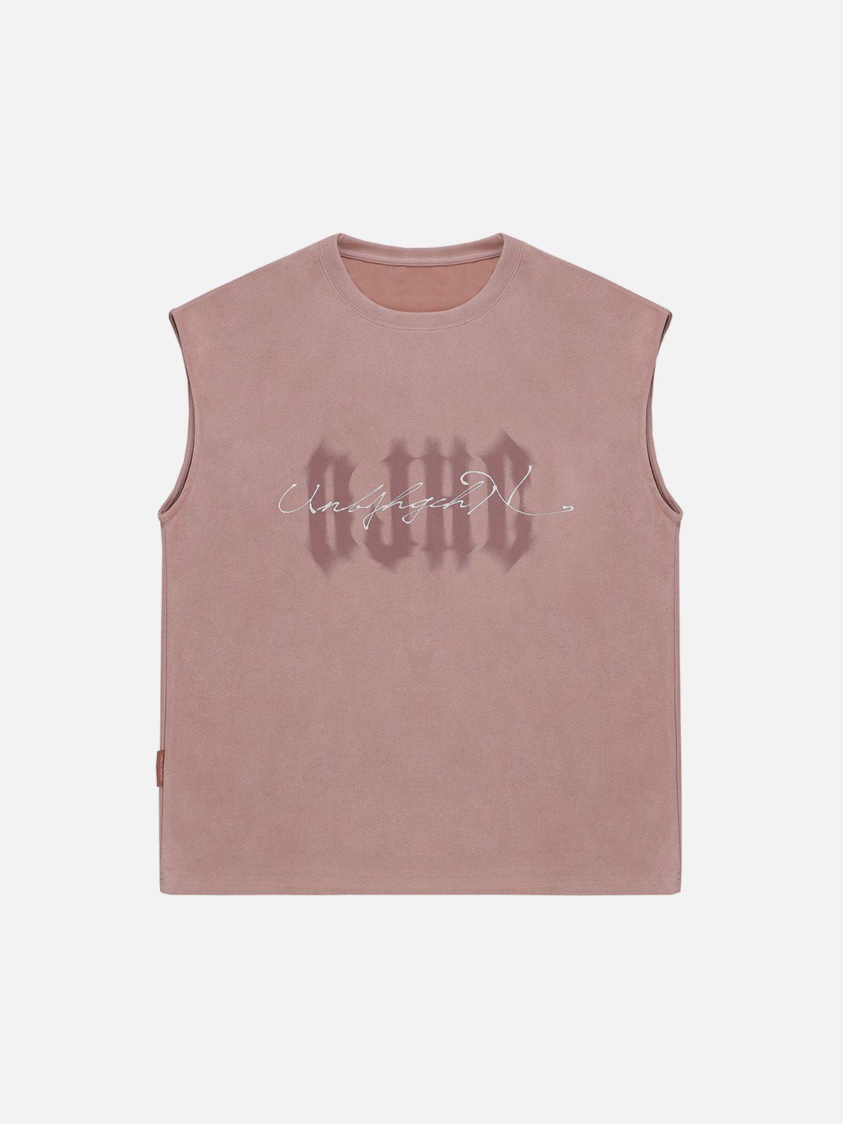 Aelfric Eden Vintage Letter Loose Vest sold by Aelfric Eden product image thumbnail 4