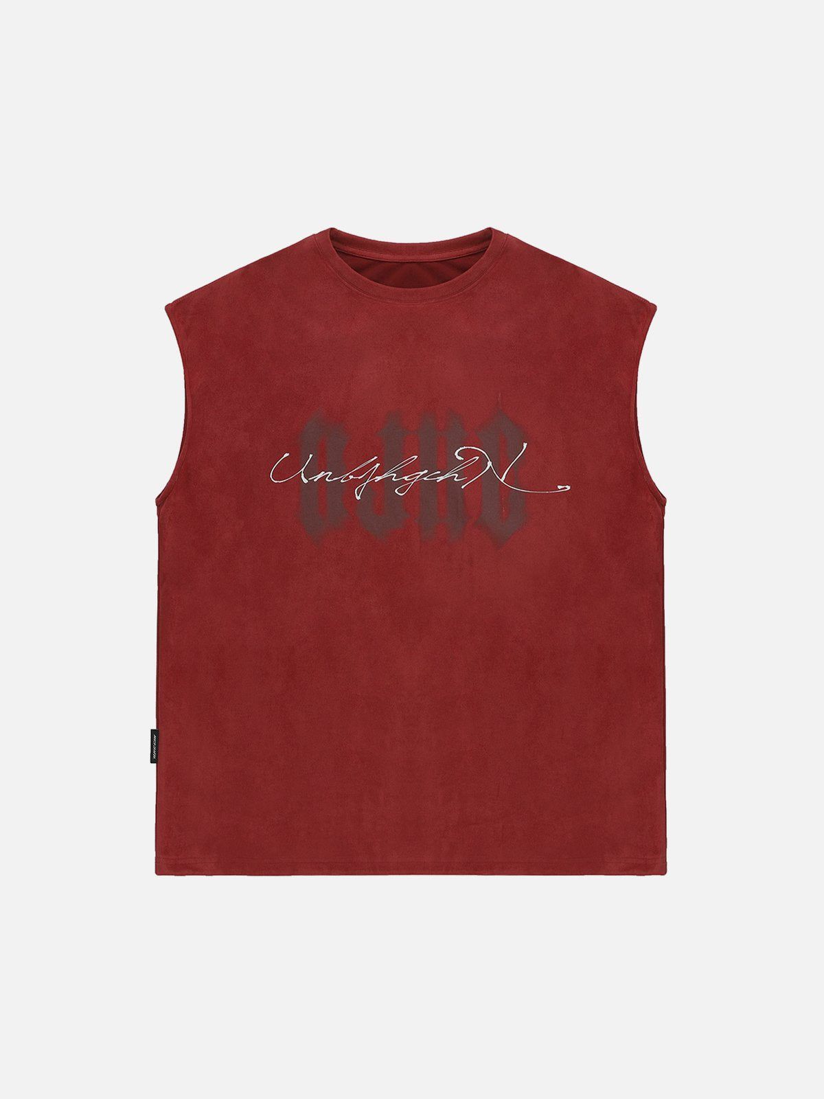 Aelfric Eden Vintage Letter Loose Vest sold by Aelfric Eden product image thumbnail 3