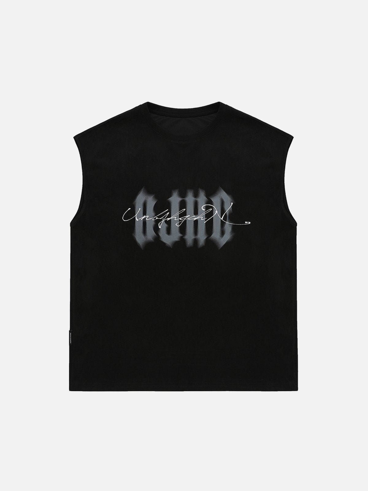 Aelfric Eden Vintage Letter Loose Vest sold by Aelfric Eden product image thumbnail 2