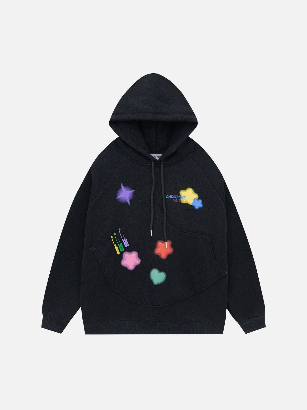 Aelfric Eden Colorful Star Hoodie sold by Aelfric Eden product image thumbnail 3