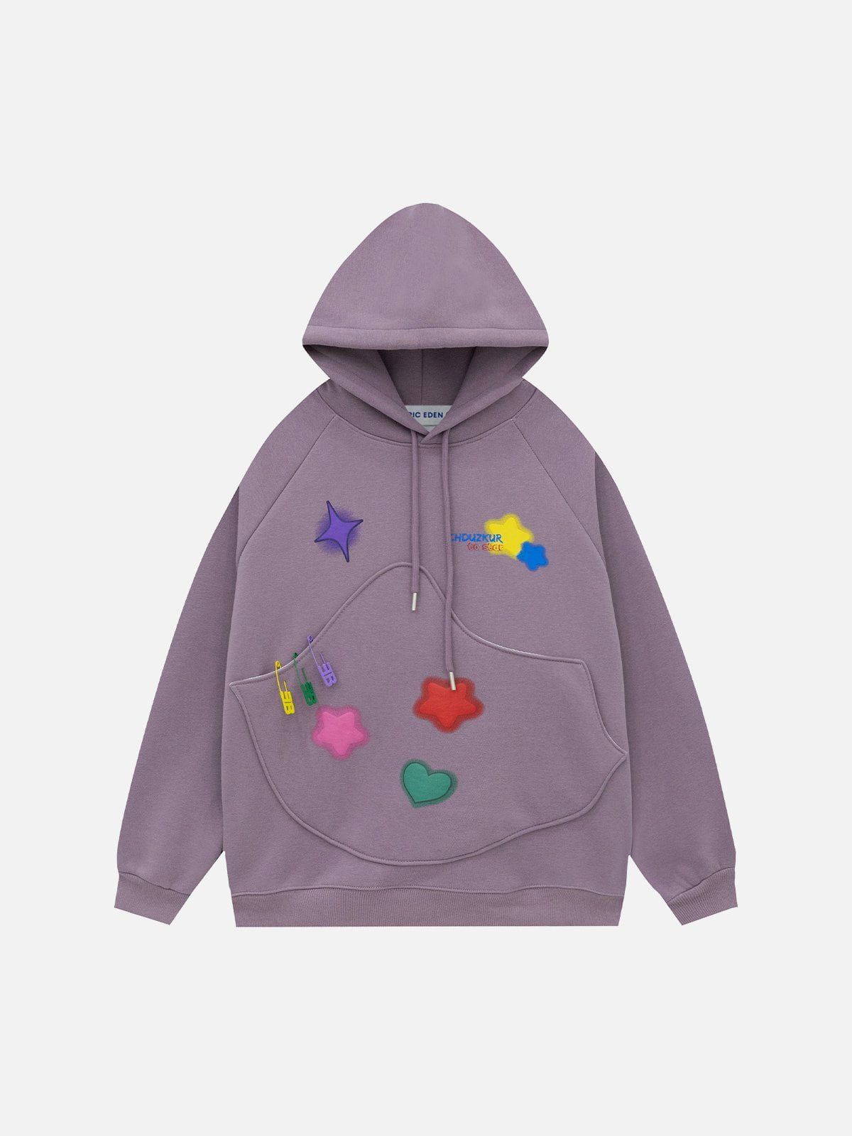Aelfric Eden Colorful Star Hoodie sold by Aelfric Eden product image thumbnail 2