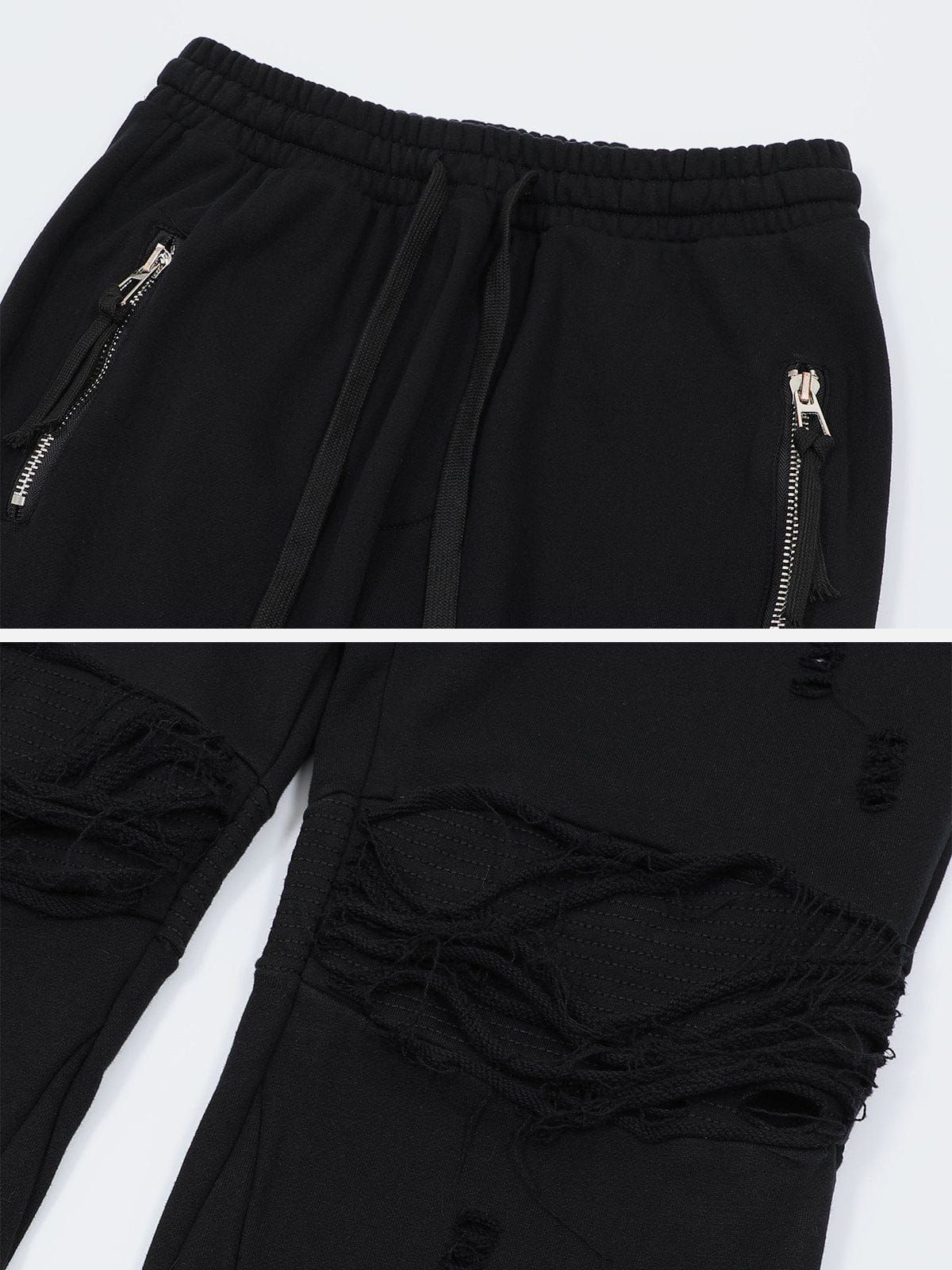 Aelfric Eden Distressed Drawstring Sweatpants sold by Aelfric Eden product image thumbnail 4