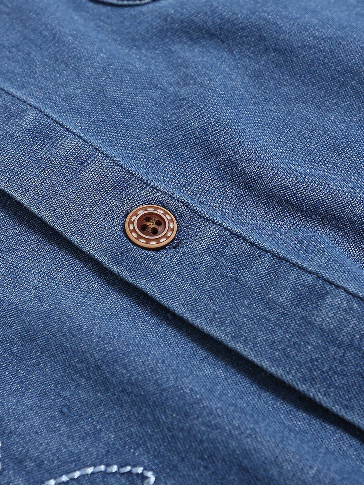 Aelfric Eden Embroidery Cat Short Sleeve Shirt sold by Aelfric Eden product image thumbnail 4