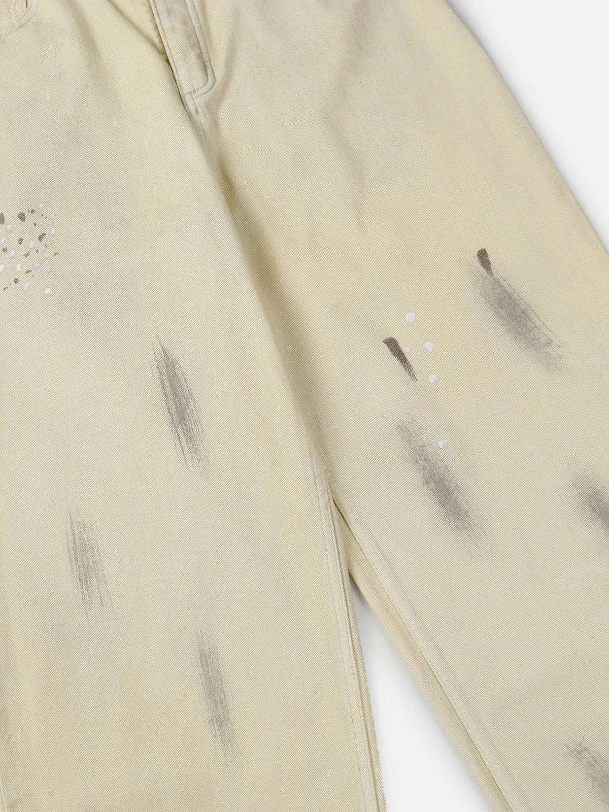 Aelfric Eden Splash-Ink Graffiti Loose Jeans sold by Aelfric Eden product image thumbnail 4