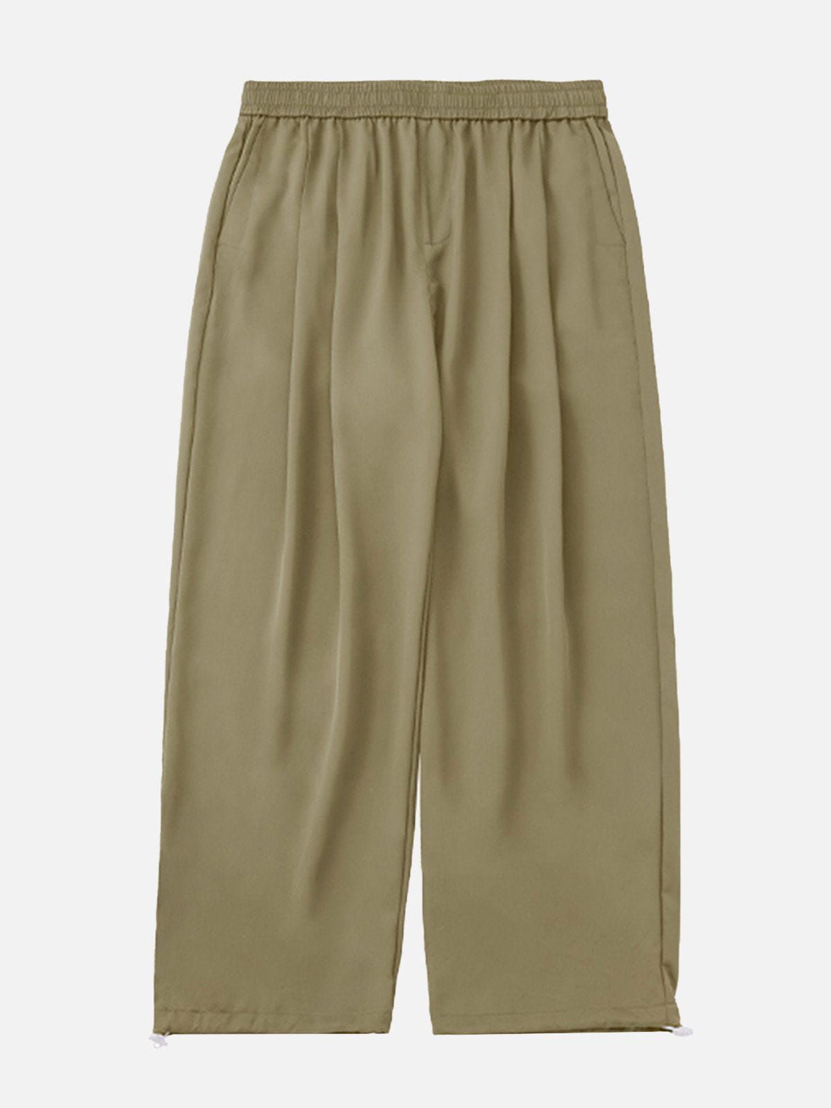 Aelfric Eden Solid Foot Mouth Drawstring Pants sold by Aelfric Eden product image thumbnail 4