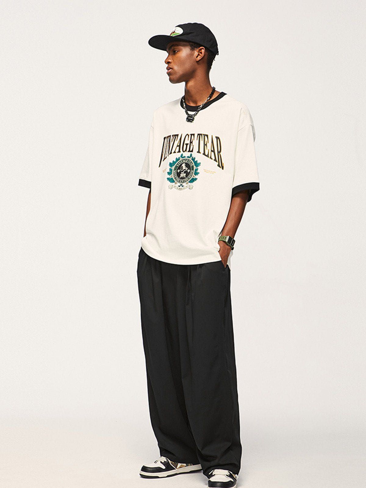 Aelfric Eden Solid Foot Mouth Drawstring Pants sold by Aelfric Eden