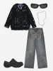 Aelfric Eden Cut-Out Distressed Sweater sold by Aelfric Eden