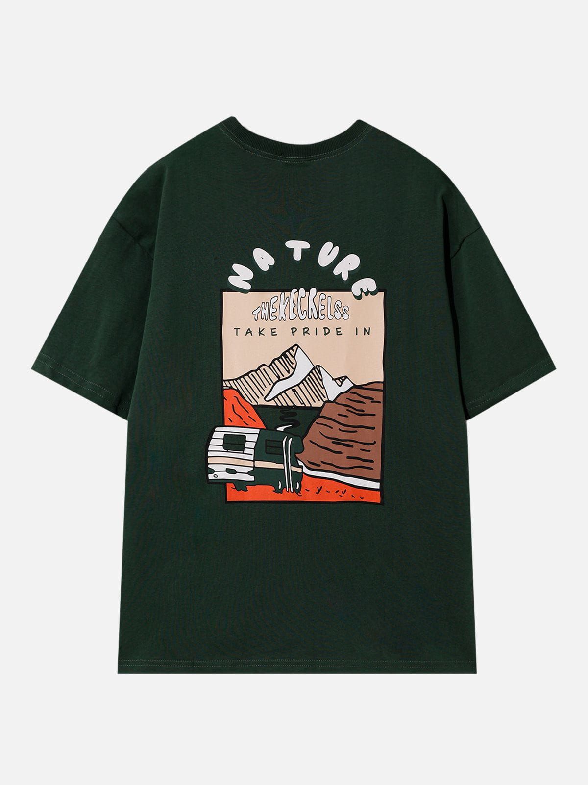 Aelfric Eden Vintage Hand-Painted Cartoon Print Tee sold by Aelfric Eden