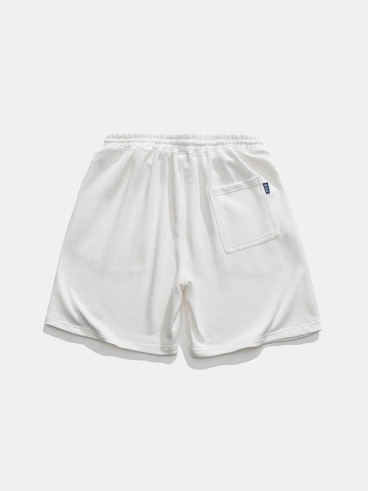 Embroidery Solid Color Shorts sold by Aelfric Eden product image thumbnail 2