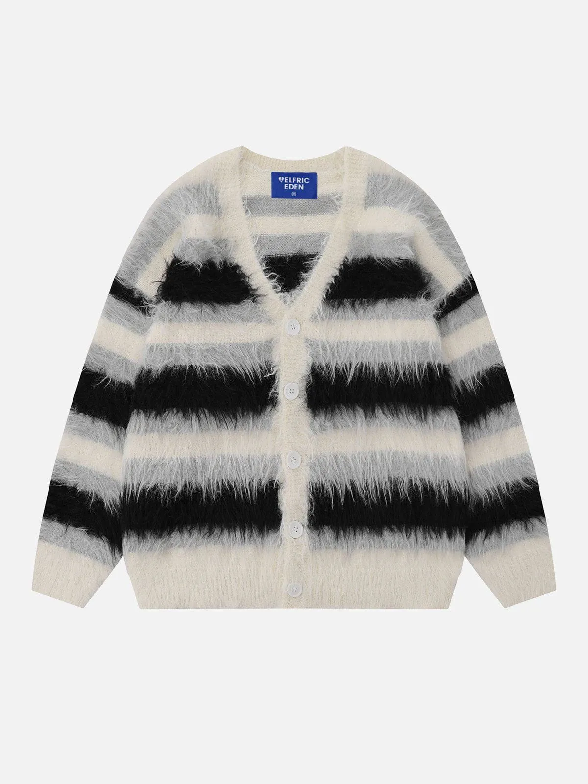 Aelfric Eden Oversized Blocking Striped Cardigans sold by Aelfric Eden product image thumbnail 4