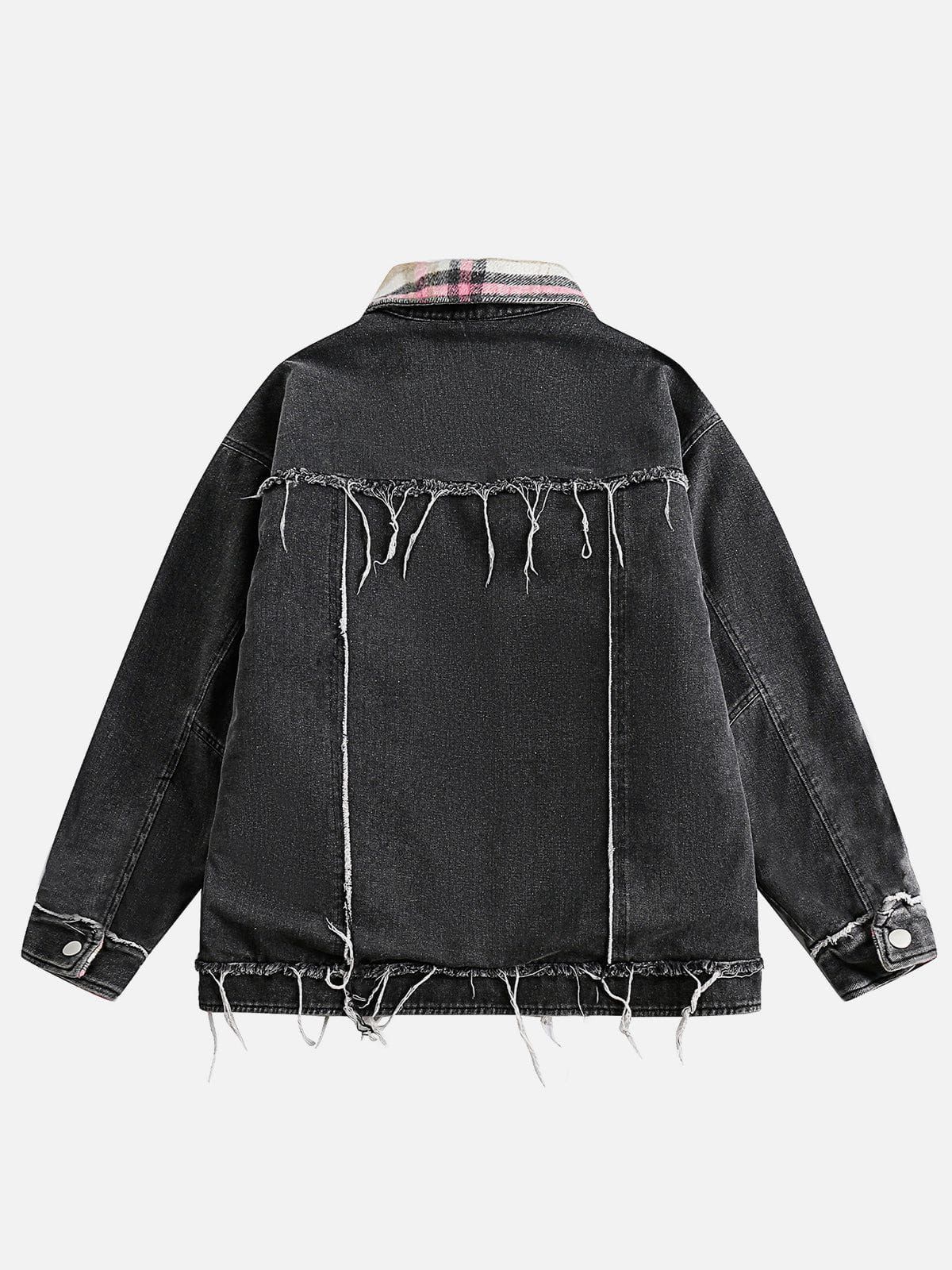 Aelfric Eden Reversible Denim Winter Coat sold by Aelfric Eden product image thumbnail 3