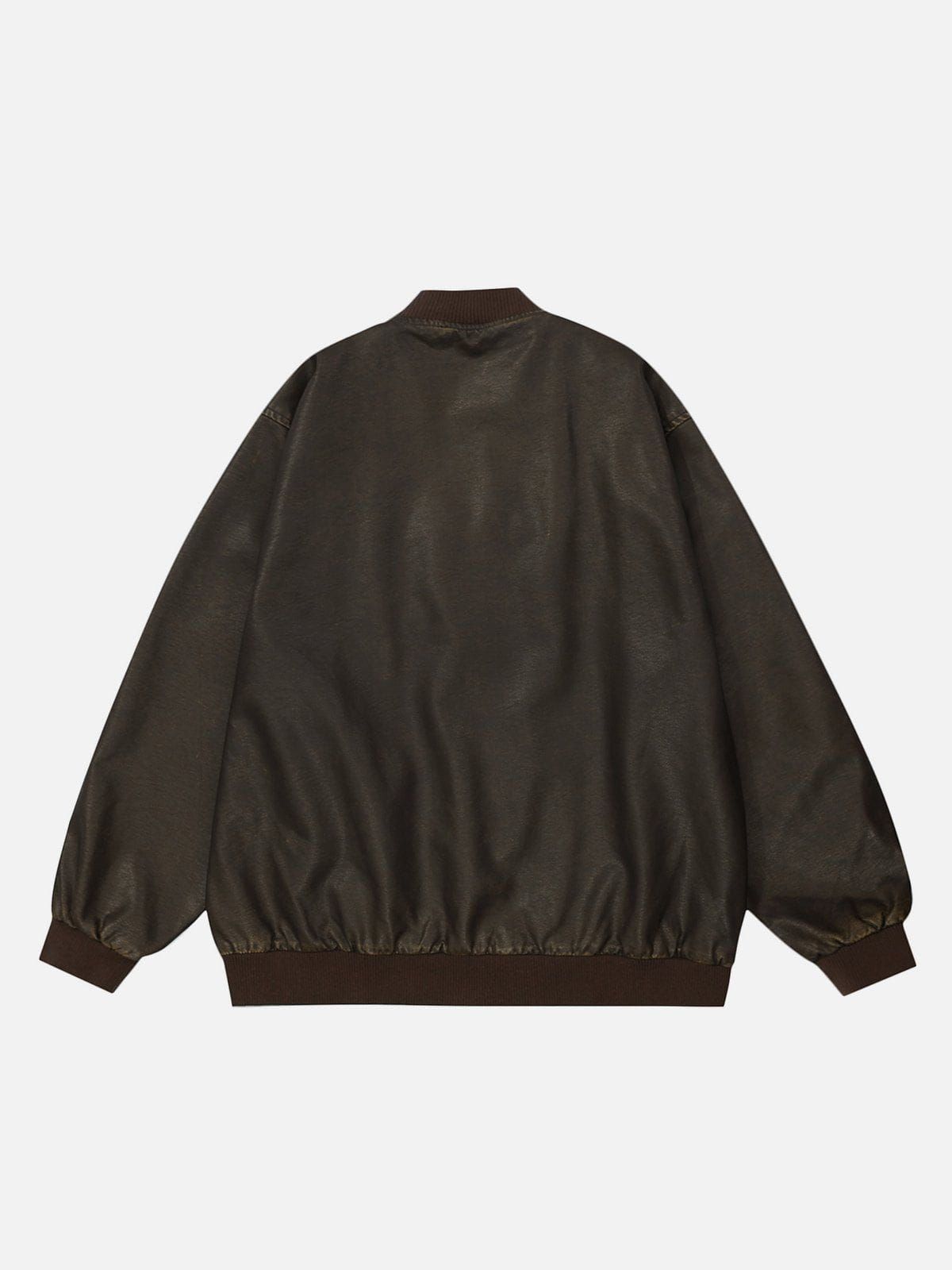 Aelfric Eden Multi Zip Up Leather Jacket sold by Aelfric Eden product image thumbnail 3