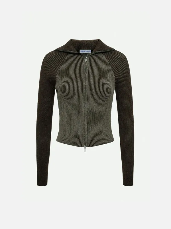 Aelfric Eden Color Blocking Knit Cardigan sold by Aelfric Eden