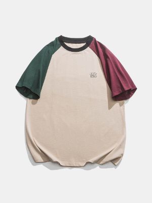 Aelfric Eden Contrasting Colors Sleeve Tee sold by Aelfric Eden