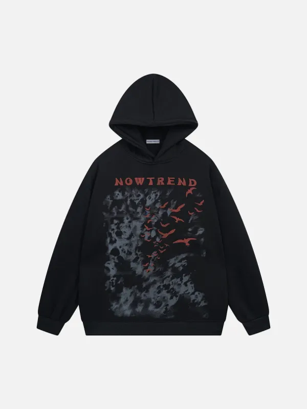Aelfric Eden Inkjet Graffiti Print Hoodie sold by Aelfric Eden