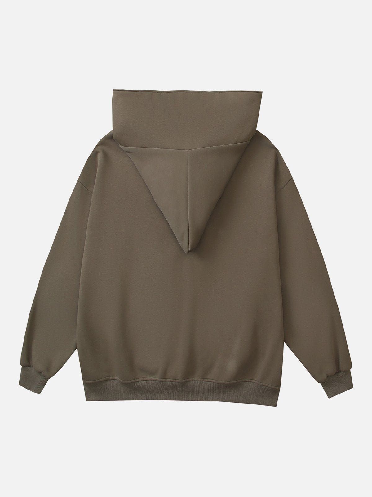 Aelfric Eden Applique Embroidery Slant Zip Up Hoodie sold by Aelfric Eden product image thumbnail 3