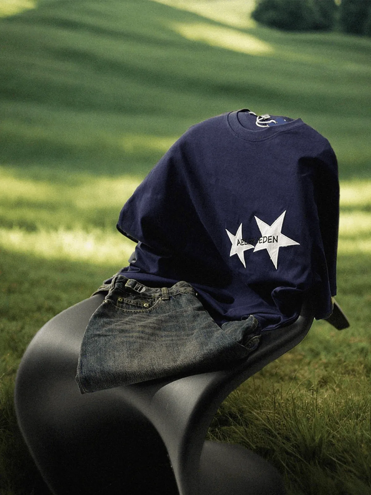 Aelfric Eden Embroidery Star Tee sold by Aelfric Eden product image thumbnail 5