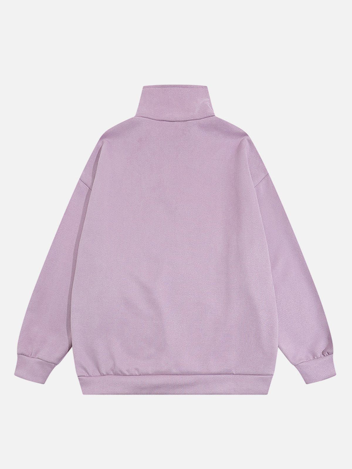 Aelfric Eden Heart-shaped Creative Print Sweatshirt sold by Aelfric Eden product image thumbnail 3