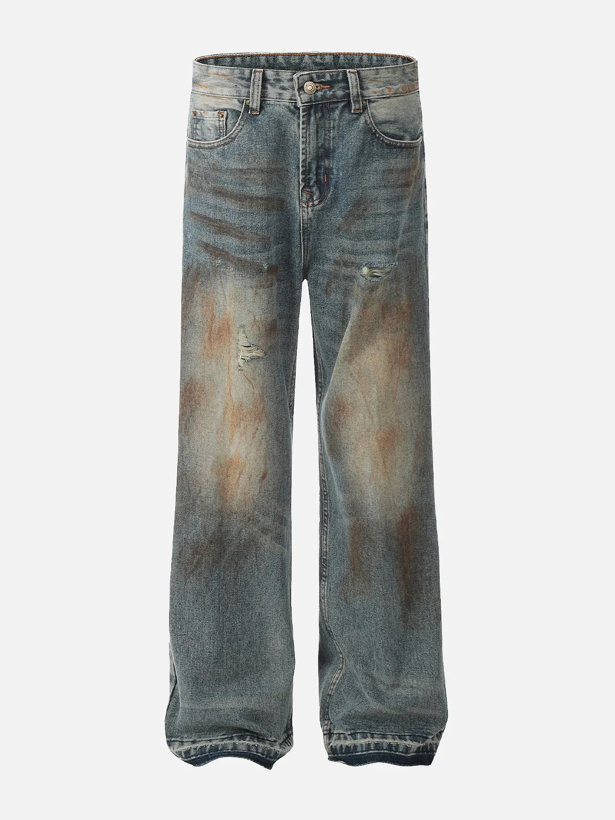 Aelfric Eden Mud Dyeing Print Jeans sold by Aelfric Eden