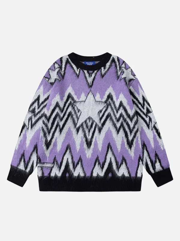Aelfric Eden Wavy Star Sweater sold by Aelfric Eden