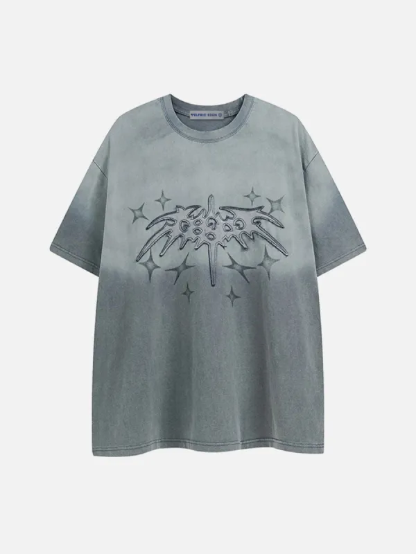Aelfric Eden Gradient Applique Washed Tee sold by Aelfric Eden