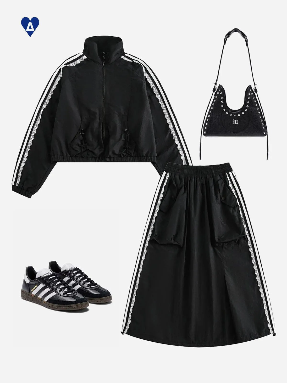 Aelfric Eden Lace Patchwork Skirt sold by Aelfric Eden product image thumbnail 4