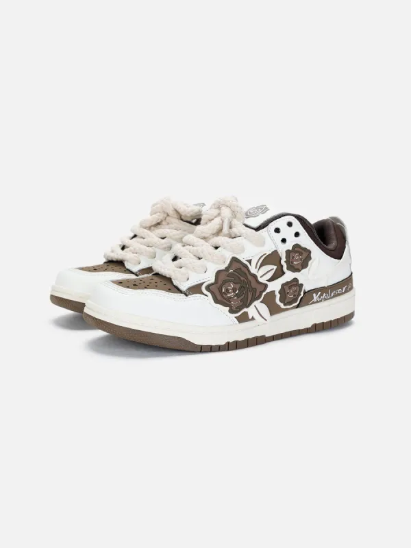 StarryClimb Flame Puzzle Skate Shoes | Parallel