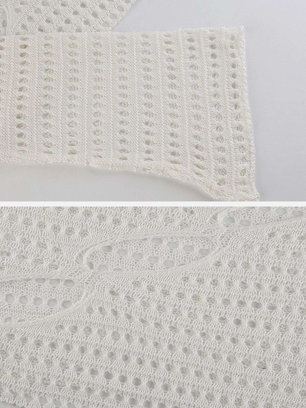 Solid Colour Cutout Long Sleeves sold by Aelfric Eden product image thumbnail 4