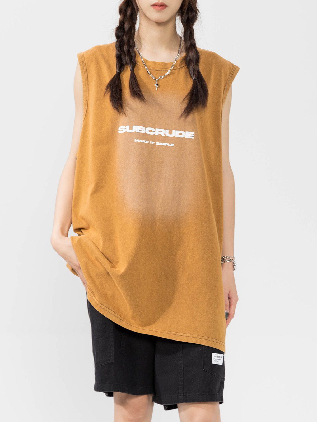 Aelfric Eden Vintage Gradient Butterfly Print Tank Top sold by Aelfric Eden product image thumbnail 4