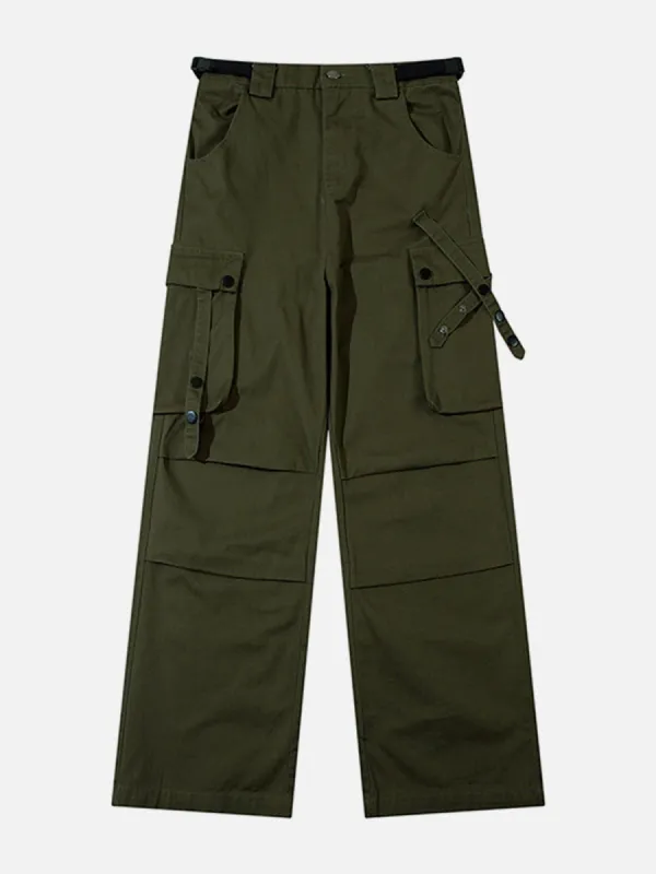 Aelfric Eden Multi Pocket Ribbon Cargo Pants sold by Aelfric Eden
