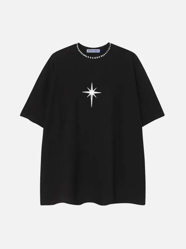 Aelfric Eden Rhinestone Application Tee sold by Aelfric Eden