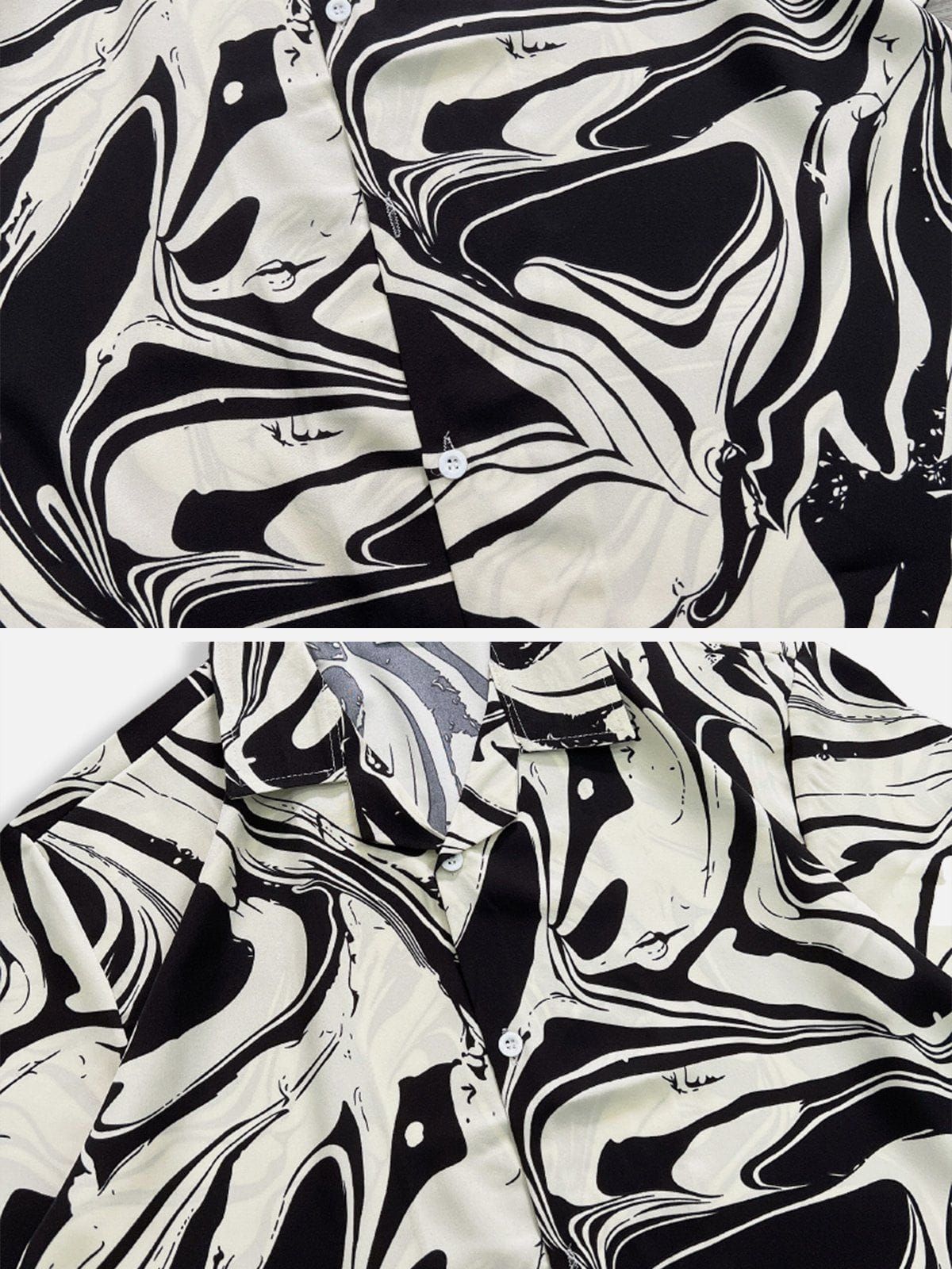 Aelfric Eden Zebra Print Short Sleeve Shirts sold by Aelfric Eden product image thumbnail 3