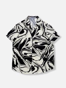 Aelfric Eden Zebra Print Short Sleeve Shirts sold by Aelfric Eden