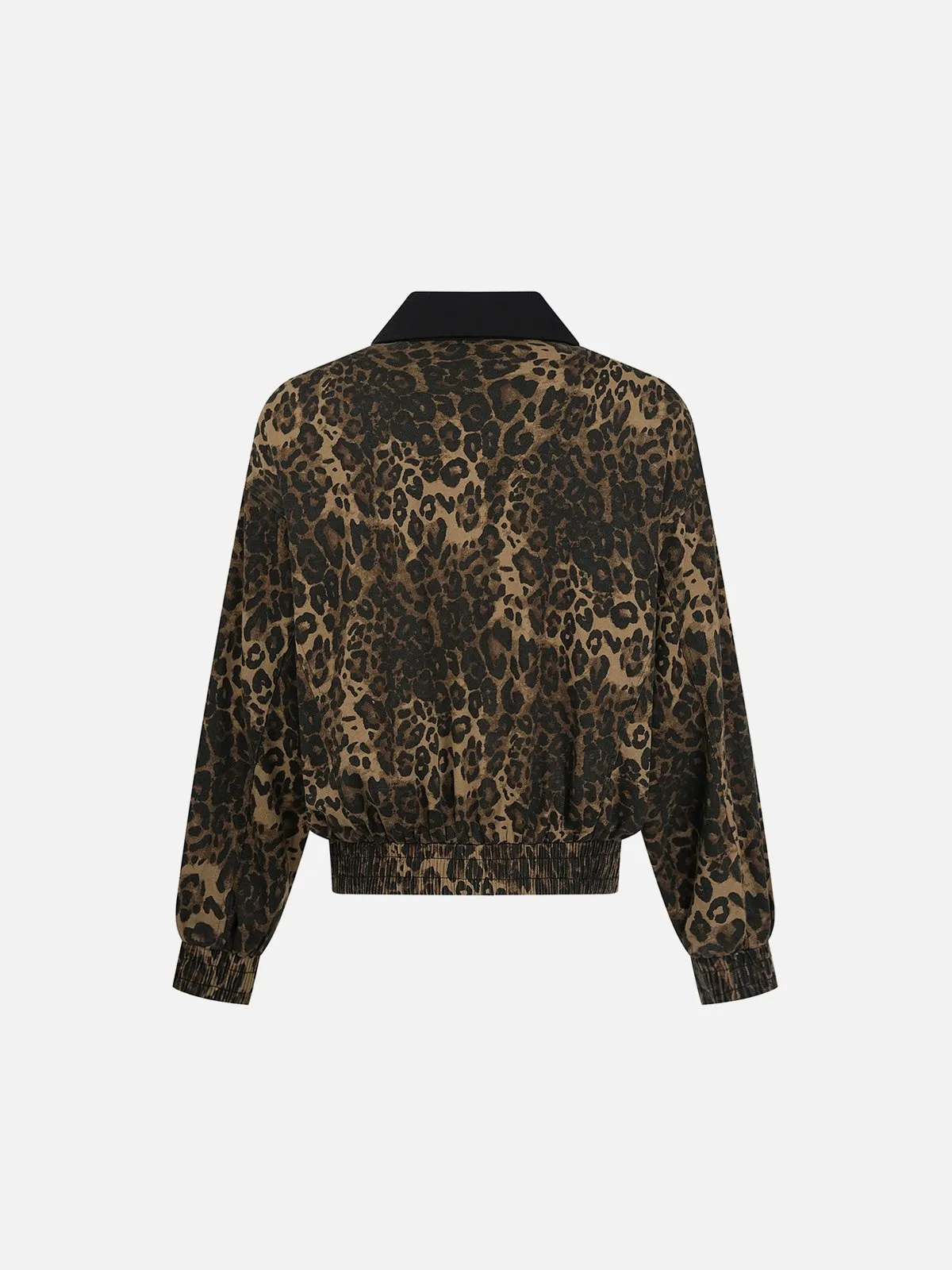 Aelfric Eden Leopard Print Crop Jacket sold by Aelfric Eden product image thumbnail 2