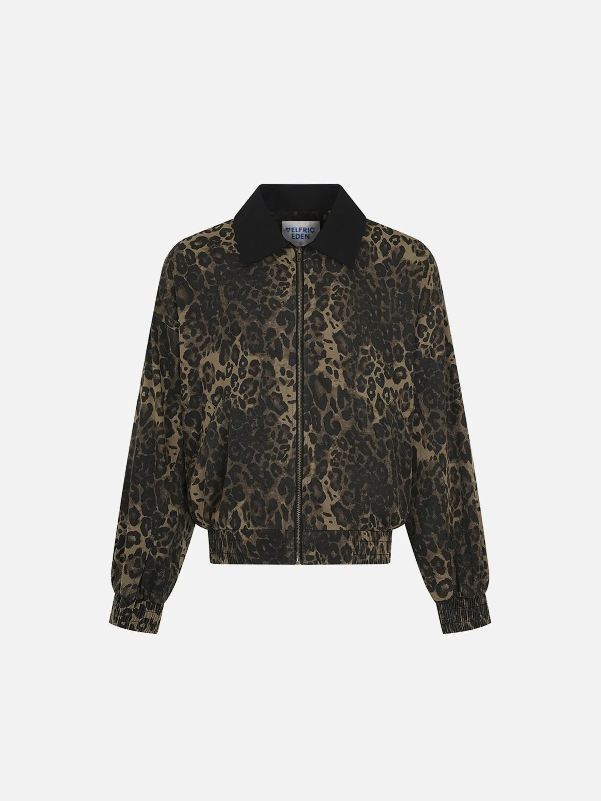 Aelfric Eden Leopard Print Crop Jacket sold by Aelfric Eden